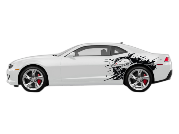 Wild Sea Side Graphics, Decals for Chevrolet Camaro 2010-2015