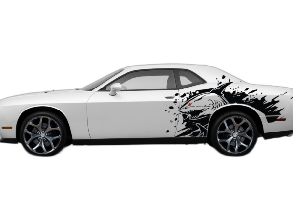 Wild sea side graphics, decals compatible with Dodge Challenger
