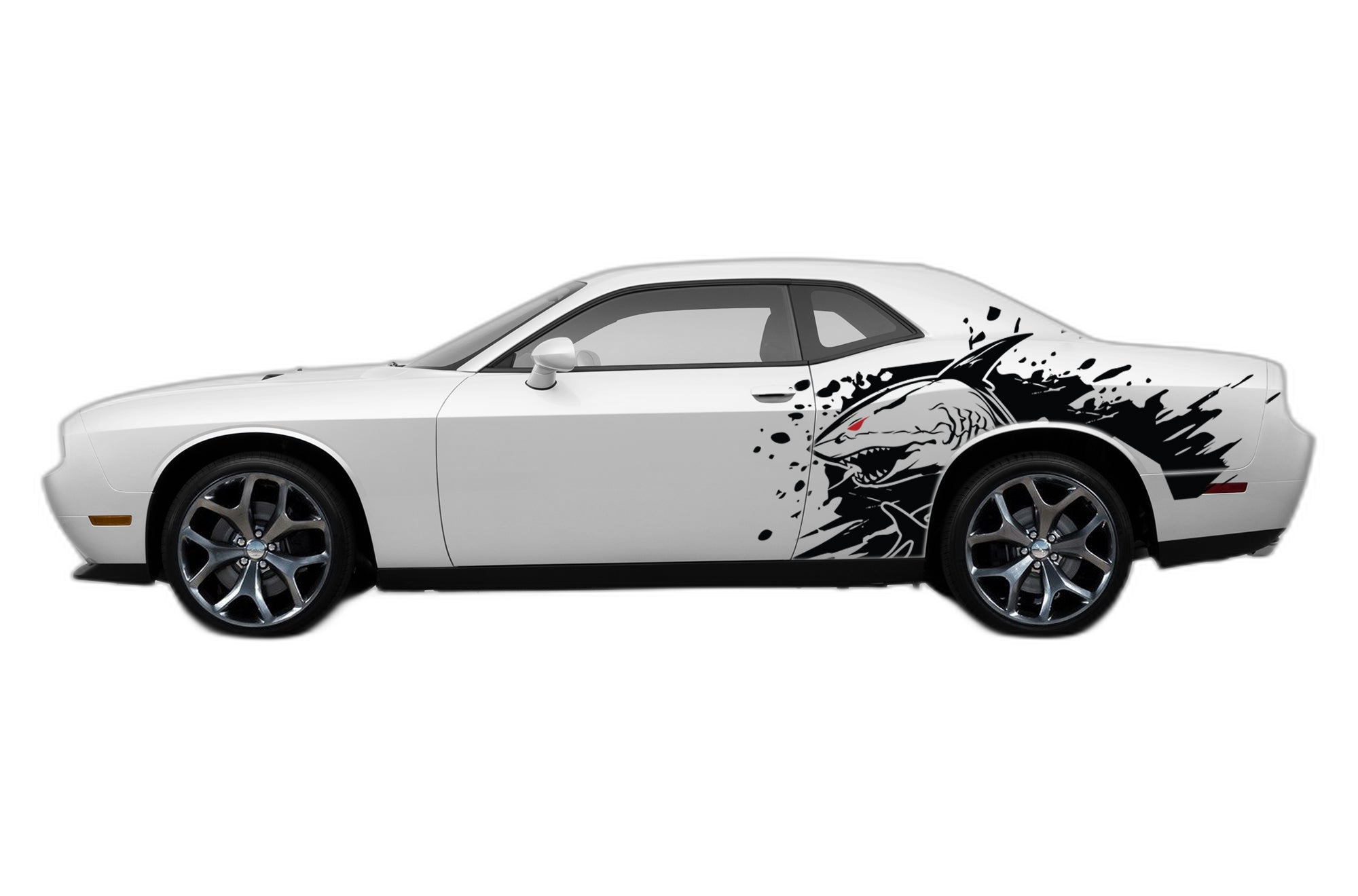 Wild sea side graphics, decals compatible with Dodge Challenger