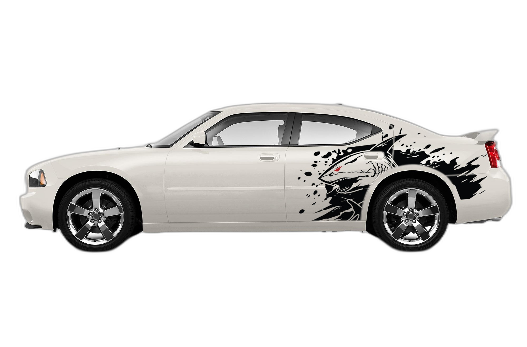 Wild Sea Side Graphics, Decals for Dodge Charger 2006-2010