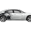 Wild sea side graphics, decals compatible with Dodge Charger 2011-2025