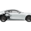 Wild Sea Side Graphics, Decals for Ford Mustang 2015-2023