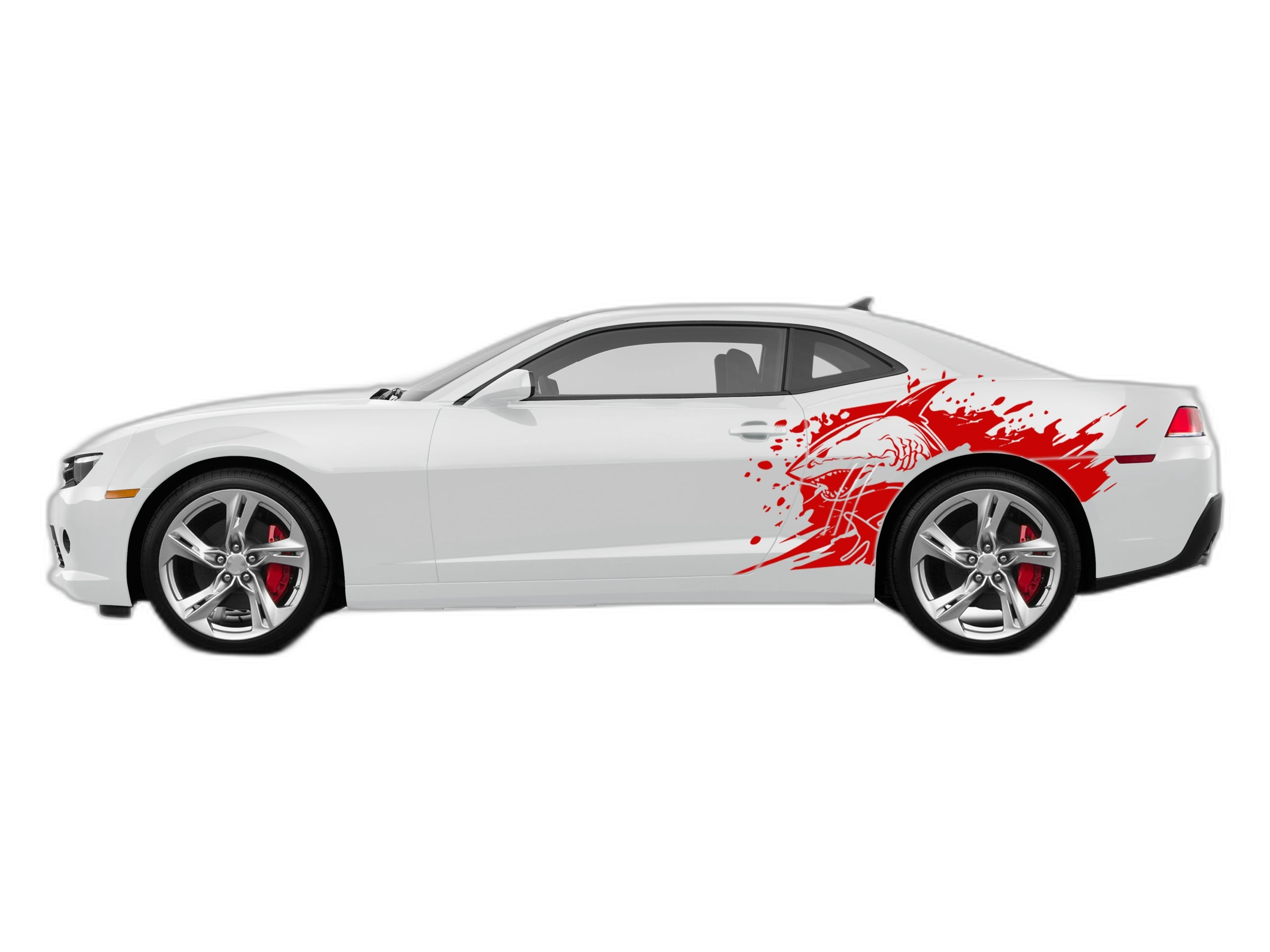 Wild sea side graphics, decals compatible with Chevrolet Camaro 2010-2015