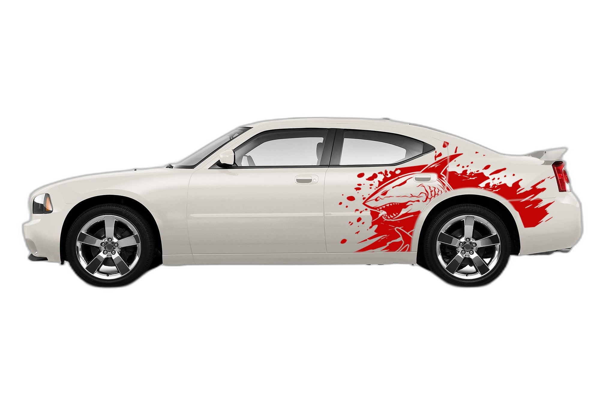 Wild Sea Side Graphics, Decals for Dodge Charger 2006-2010 - Image 2