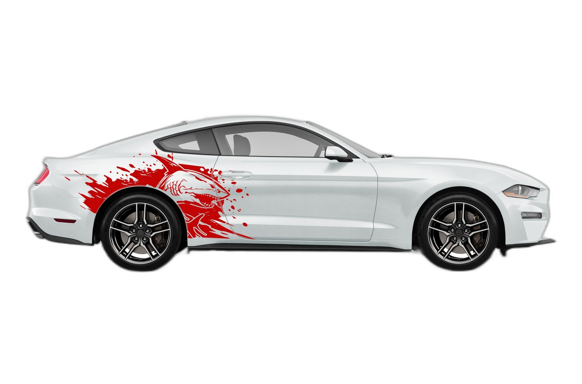 Wild Sea Side Graphics, Decals for Ford Mustang 2015-2023 - Image 2