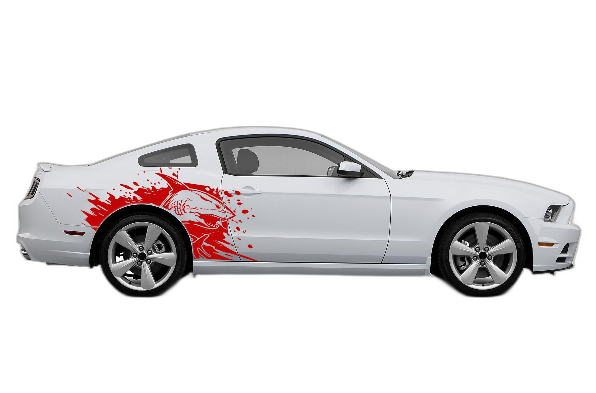 Wild Sea Side Graphics, Decals for Ford Mustang 2010-2014 - Image 2