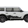 Shred Stripe Door Side Decals Graphics for Ford Bronco