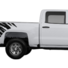 Shredded Side Bed Decals Graphics for Chevrolet Silverado 2014-2018