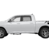 Shredded side bed decals graphics compatible with Dodge Ram 2009-2018