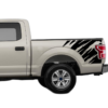 Shredded side bed decals graphics compatible with Ford F150 2015-2020
