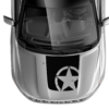 Shredded Star Hood Graphics for Jeep Compass 2007 - 2025
