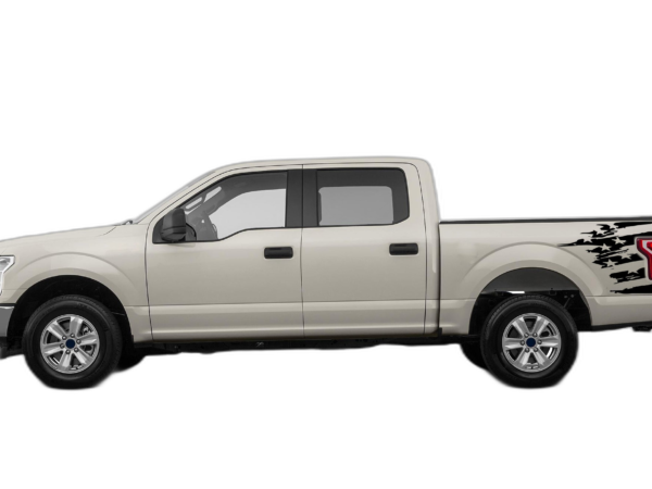 Side Bed Flag Decals Graphics for Ford F150 2015-2020