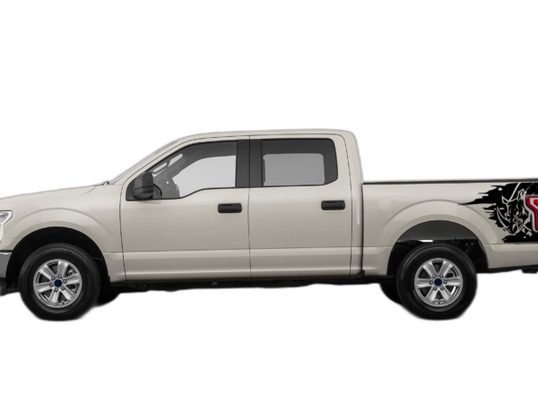 Side Bed Rhino Decals Graphics for Ford F150 2015-2020
