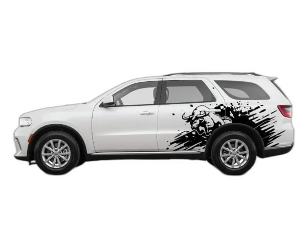 Side Bull Splash Graphics for Dodge Durango