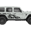 Side bull splash graphics decals compatible with Jeep Wrangler JL