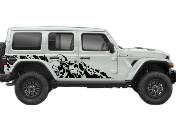Side Bull Splash Graphics for Jeep Wrangler JL