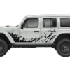 Side door splash graphics decals compatible with Jeep Wrangler JL