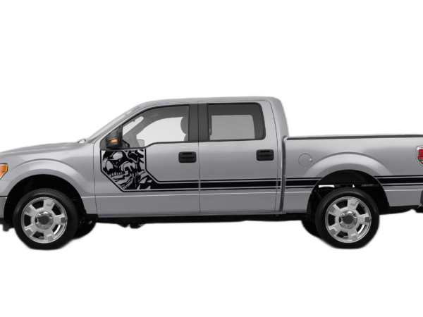 Side Line Nightmare Stripes Decals Graphics for Ford F150 2009-2014