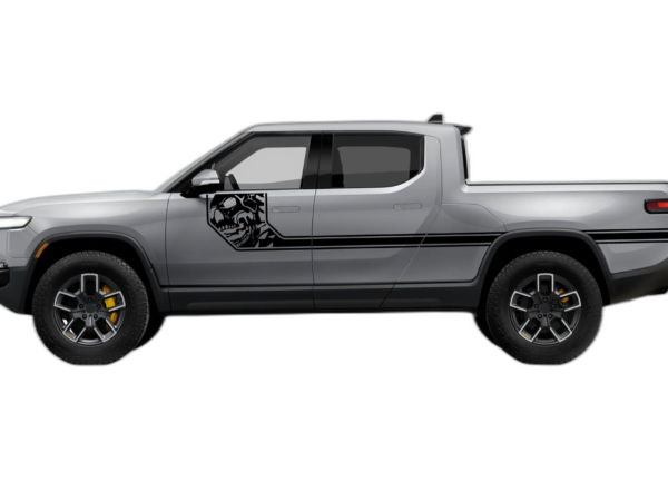Side Line Nightmare Stripes Decals Graphics for Rivian R1T