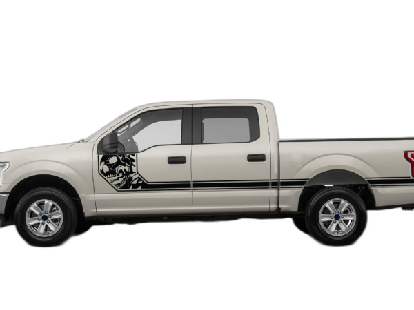 Side Line Nightmare Stripes Decals Graphics for Ford F150 2015-2020