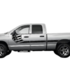 Side Line US Flag Stripes Decals Graphics for Dodge Ram 2002-2008