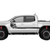 Side Line US Flag Stripes Decals Graphics for GMC Canyon