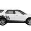 Side rhino splash decals graphics compatible with Ford Explorer 2011-2019