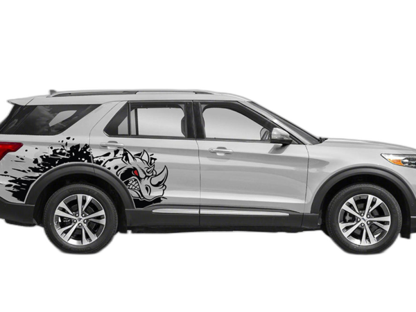 Side Rhino Splash Graphics Graphics for Ford Explorer