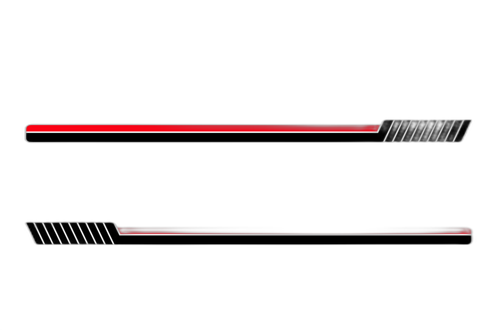 Side hash lines stripes graphics decals compatible with Ford Bronco - Image 3