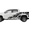 Skull shredded decals graphics compatible with GMC Canyon 2015-2022