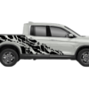 Skull Shredded Decals Graphics for Honda Ridgeline