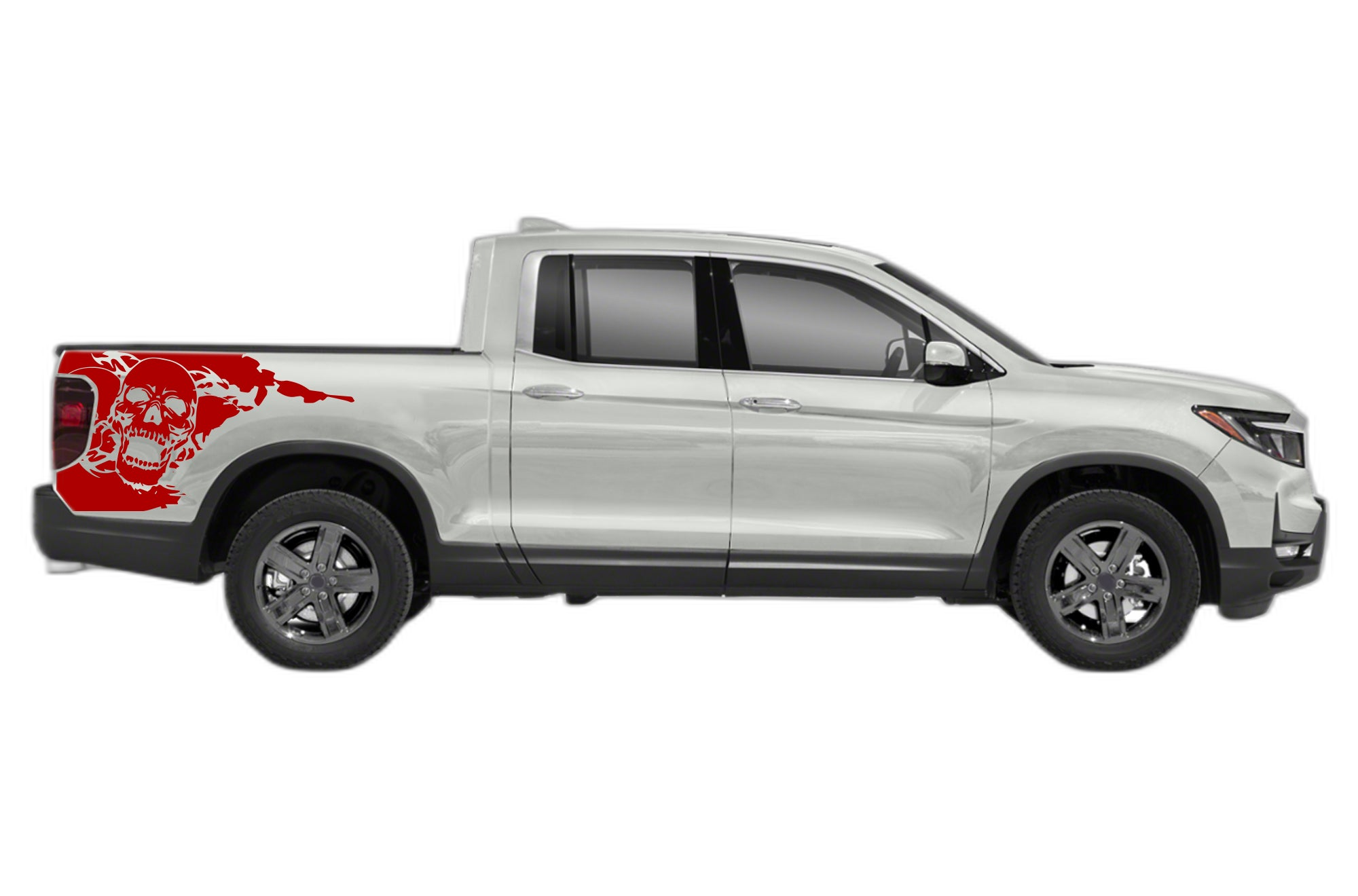 Skull Side Bed Decals Graphics for Honda Ridgeline - Image 2