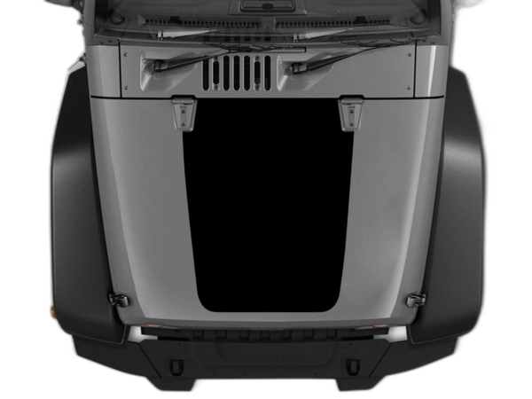 Solid Color Hood Decals Graphics for Jeep Wrangler JK