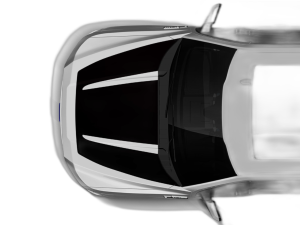 Solid Blackout Full Hood Decals Graphics for Ford F150 2015-2020