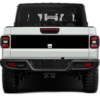 Solid blackout tailgate graphics decals compatible with Jeep Gladiator JT