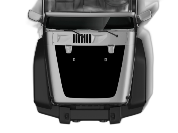 Solid Hood Decals Graphics for Jeep Wrangler JK