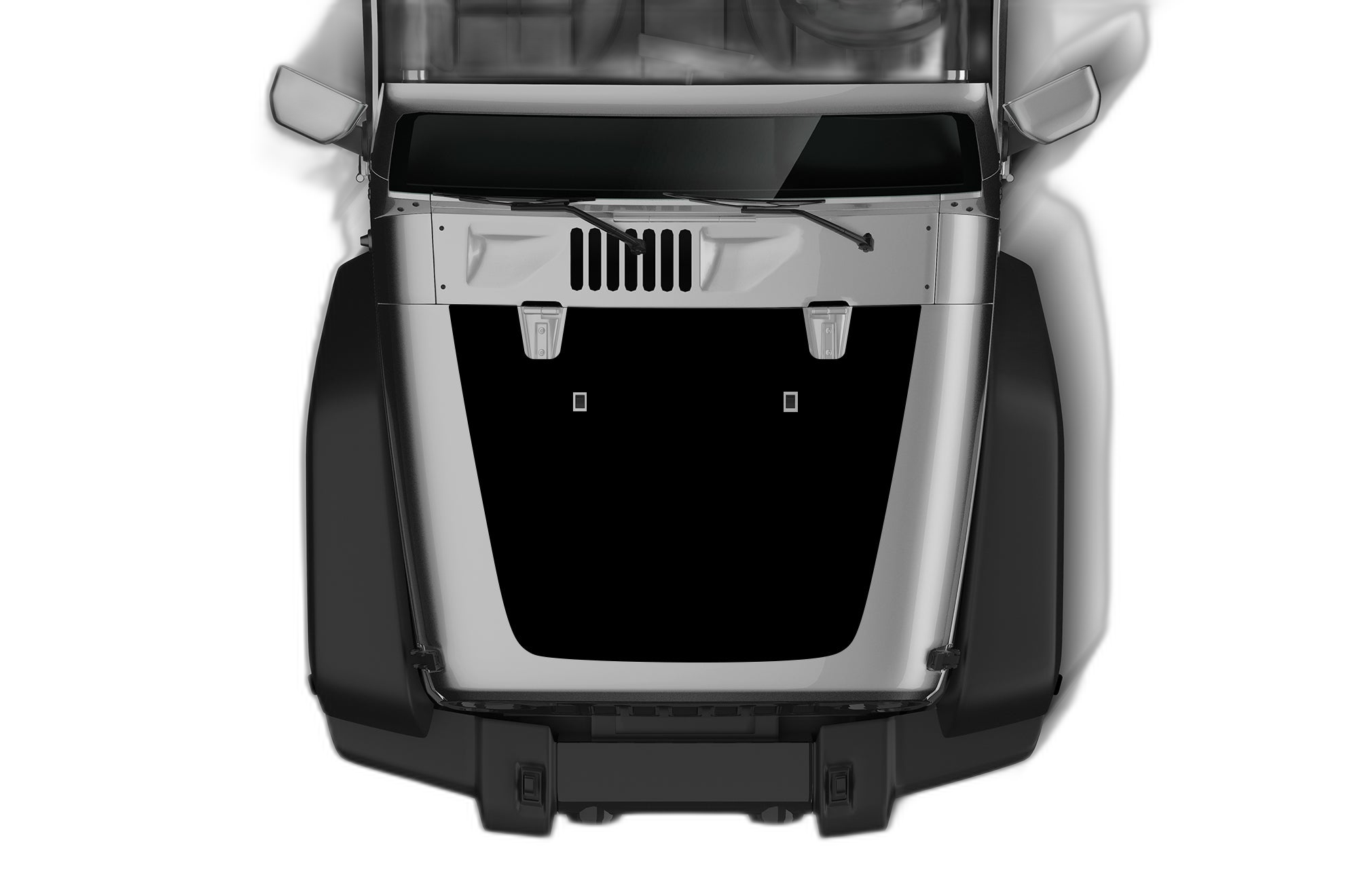 Solid Hood Decals Graphics for Jeep Wrangler JK