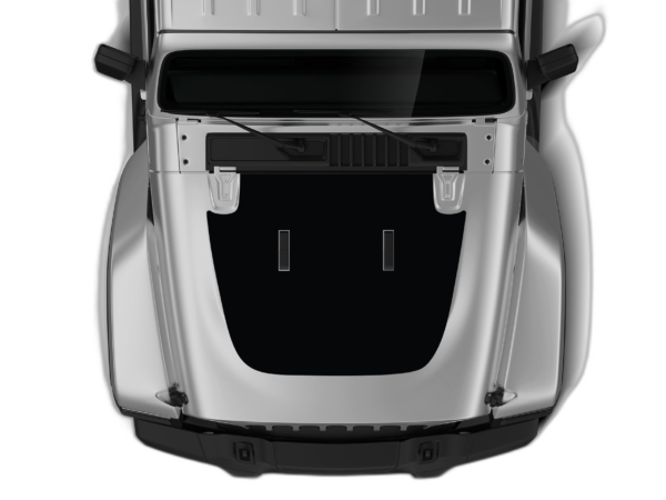 Solid Hood Graphics for Wrangler JL