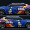 ⚡ Sonic the Hedgehog Car Wrap - Gotta Go Fast