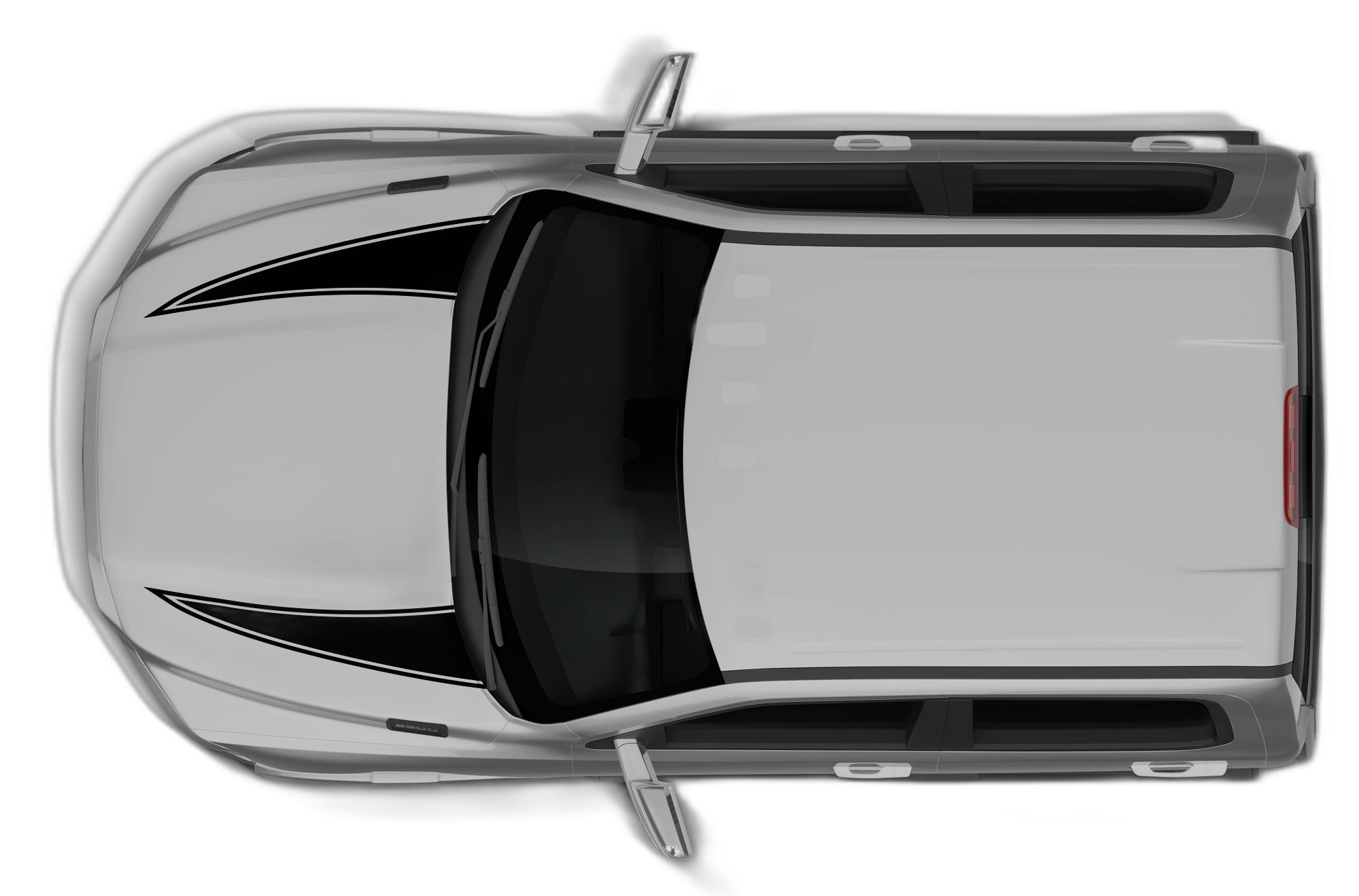 Spears Hood Decals Graphics for Dodge Ram 2009-2018