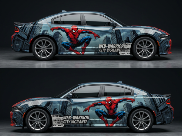 🌃 Spider-Man Night City Wrap