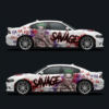 🃏🔫 The Joker "Savage" Car Wrap - Gotham's Clown