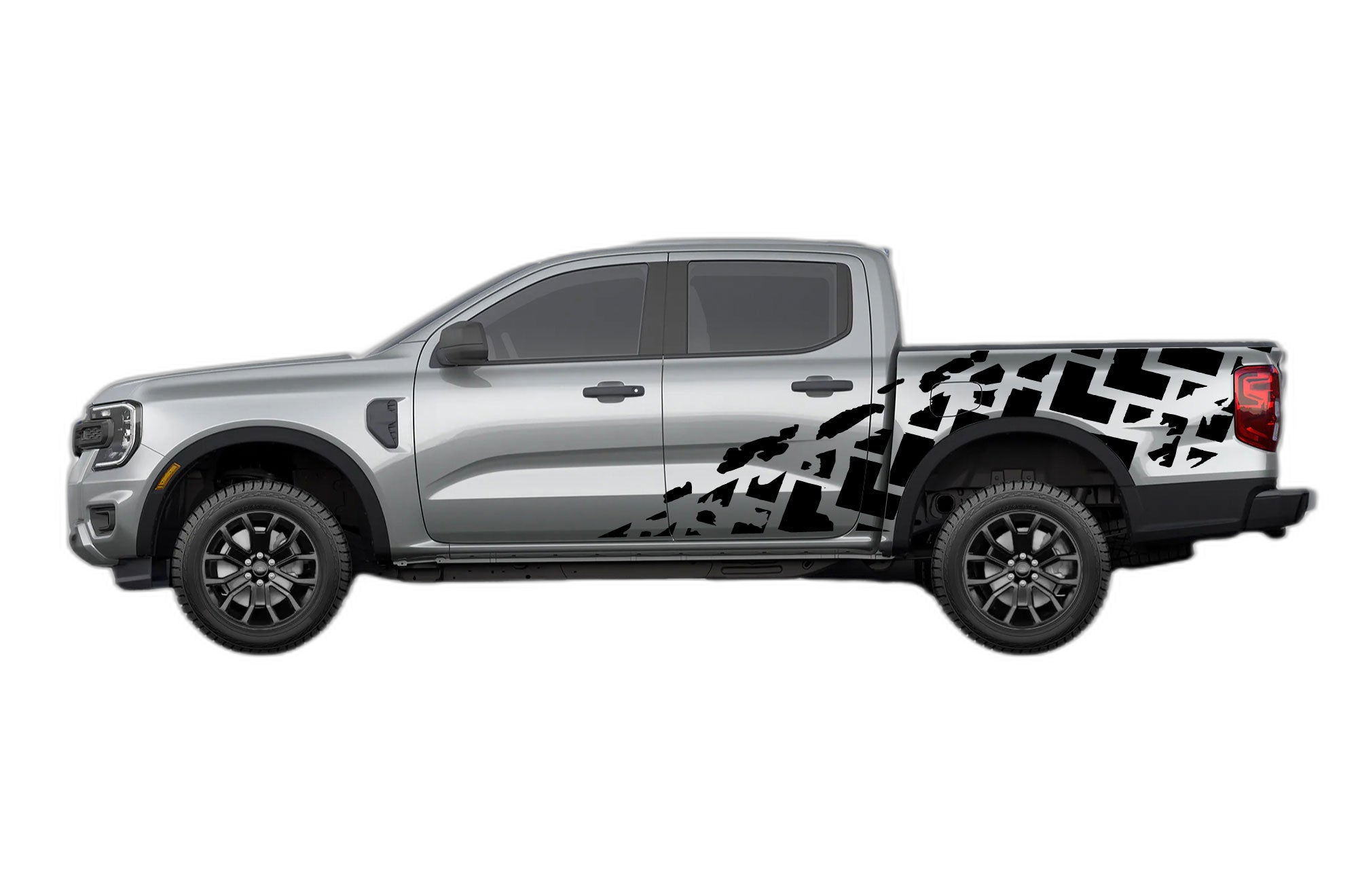 Tire Truck Decals and Side Graphics for Ford Ranger