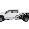 Tire truck decals graphics compatible with Chevrolet Silverado 2500HD