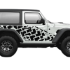 Tire Truck Graphics for Jeep Wrangler JL 2 Doors