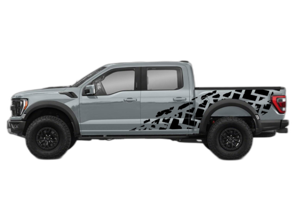 Tire Truck Side Decals Graphics for Ford F150 Raptor