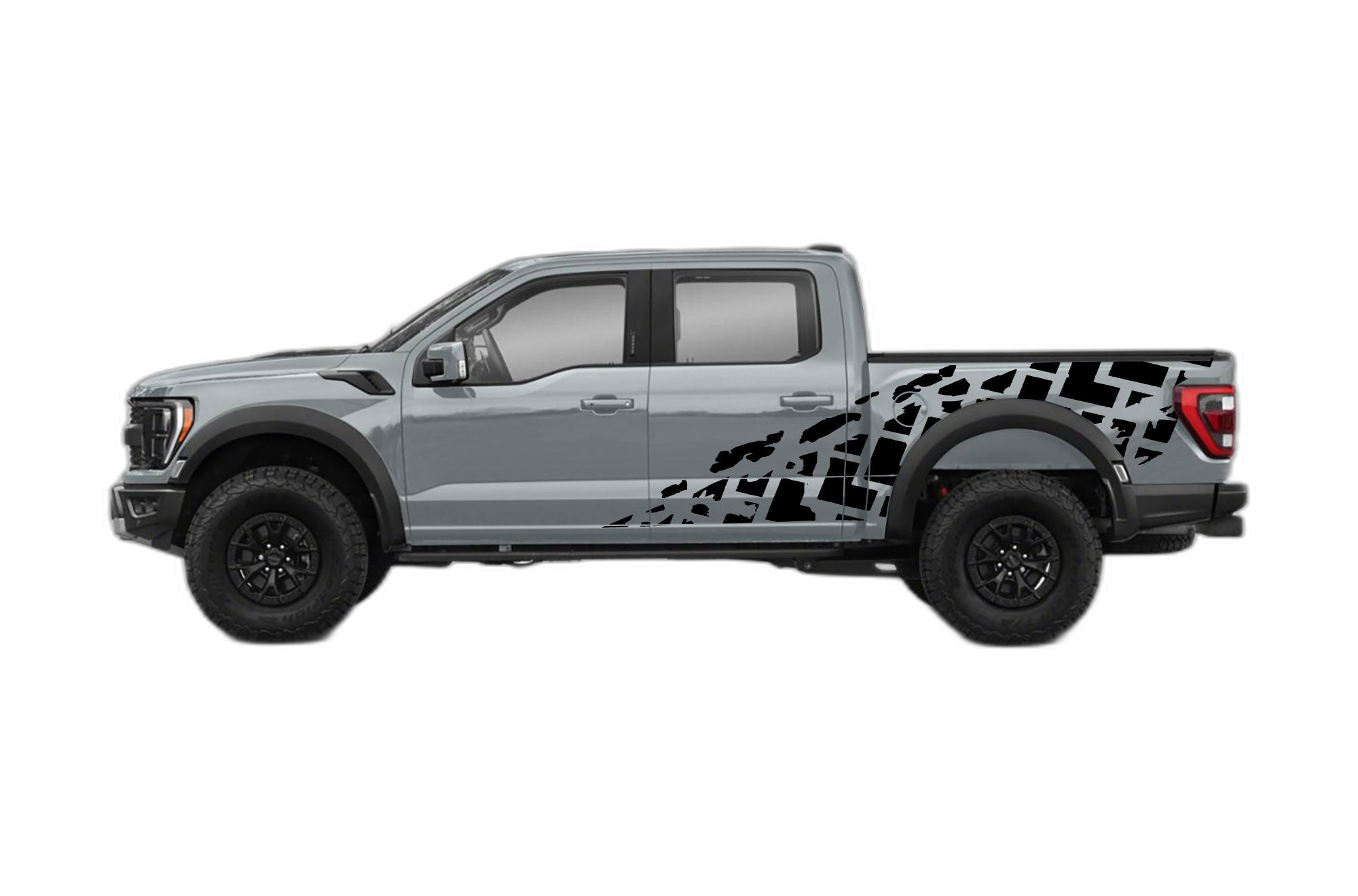 Tire Truck Side Decals Graphics for Ford F150 Raptor