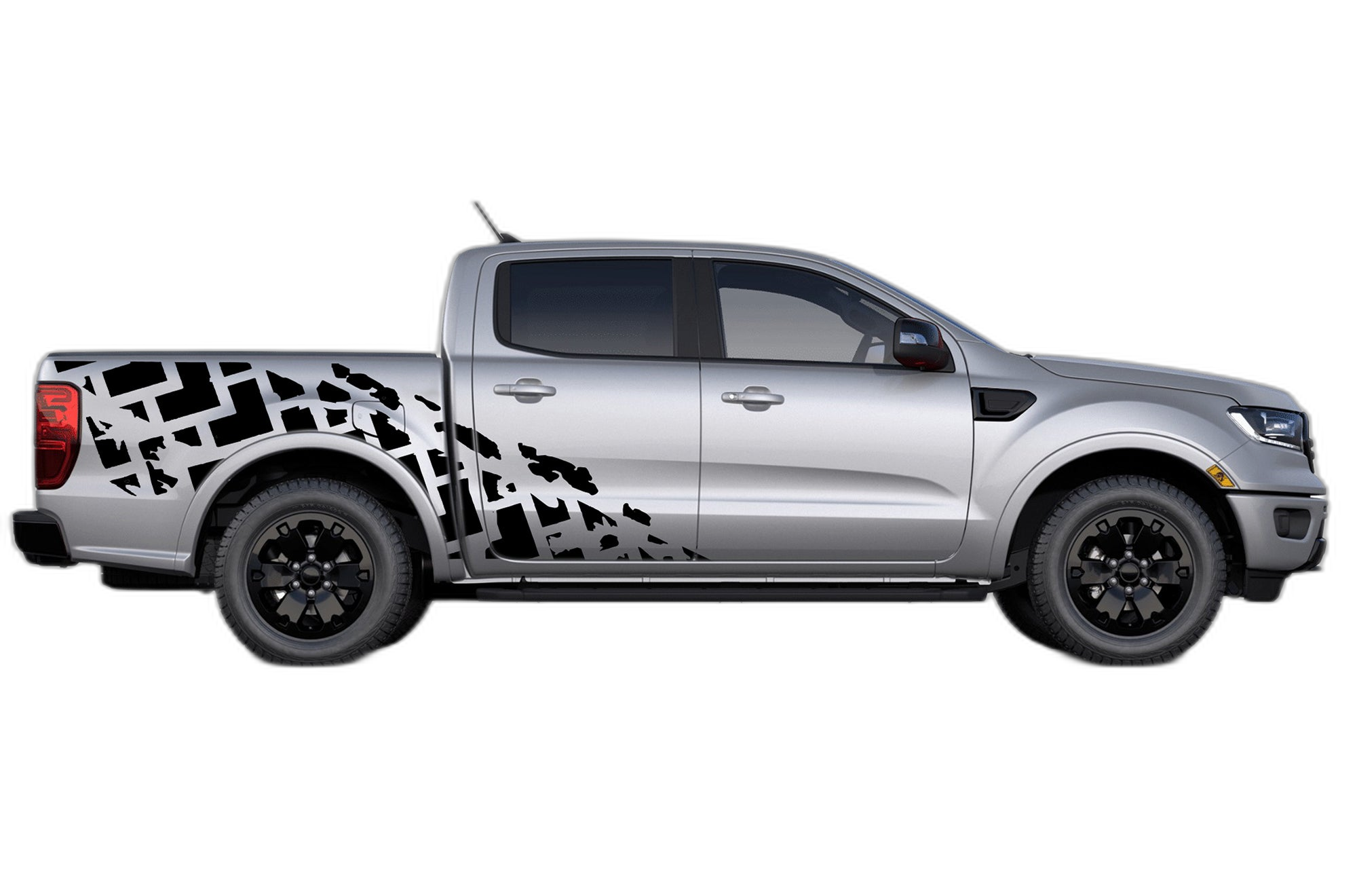 Tire Truck Side Decals Graphics for Ford Ranger 2019-2023
