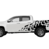 Tire truck side decals graphics compatible with GMC Canyon 2015-2022