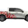 Tire Truck Side Decals Graphics for Nissan Titan 2017-2025